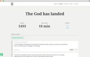 BlankPage.io screenshot 1