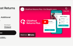 Shopify Returns Plus