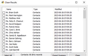 Clean Duplicated Fields!