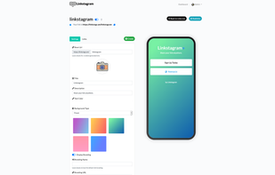 Linkstagram screenshot 1