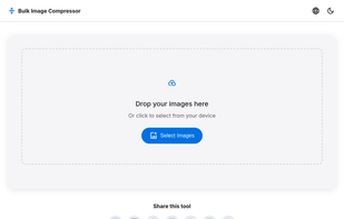 Bulk Reduce Compres Images Size screenshot 1