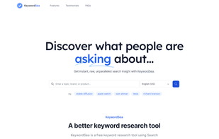 Keywordsea screenshot 2