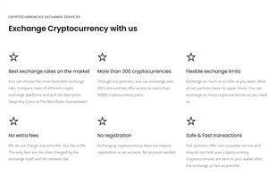 InstantCryptoCurrencyExchange screenshot 1