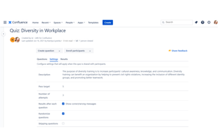 izi - LMS for Confluence screenshot 2