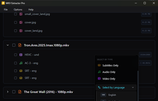 MKV Extractor Pro screenshot 1