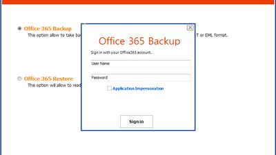 EmailDoctor Office 365 Backup Tool screenshot 1