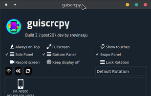 guiscrcpy screenshot 3