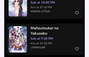 Akira: Daily Anime Schedule screenshot 1