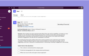 Read.ai screenshot 2