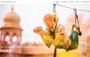 Photolancer Zone - Promo Website