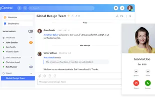 Desktop and web interface
