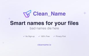 Clean_Name screenshot 1