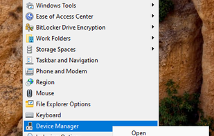 Richt Click - Control Panel - shell:ControlPanelFolder