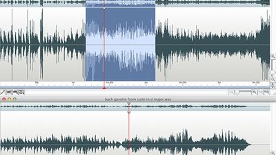 WavePad Audio and Music Editor Main Screen