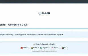 Live email header with selected topics
