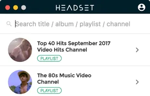 Headset screenshot 1