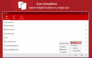 Singuler: Duplicate Removal Tool screenshot 1