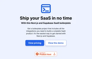 Ship SaaS screenshot 1