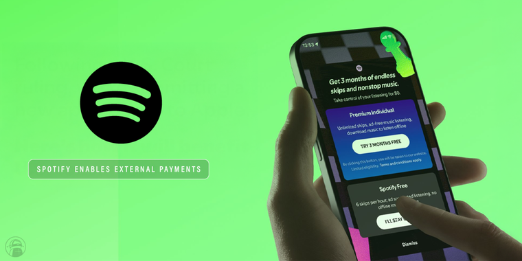 Spotify's new iPhone update bypasses Apple's in-app purchases for direct payments image