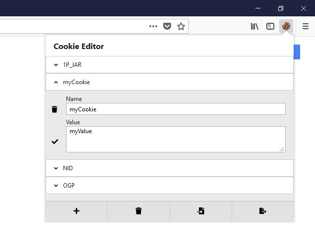 cookie editor