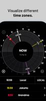 Intuitive draggable time zone tool
