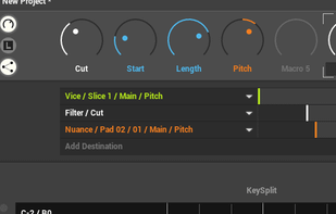 Assign the most important parameters from your rack to Macro Controls for easy access.