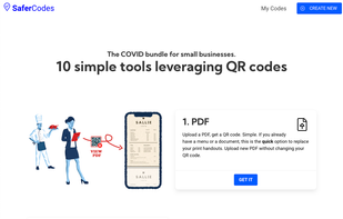SaferCodes QR code tools screenshot 1
