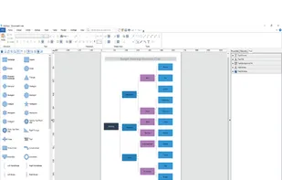 MyDraw Hierarchy chart- Budget Planning Structure chart