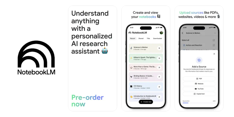NotebookLM upgrades to Gemini 2.5 Flash as it prepares to launch an Android & iOS app image