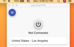 LightyearVPN screenshot 1