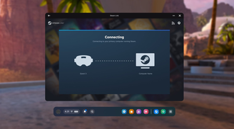 Valve launches Steam Link for Meta Quest VR, allowing users to stream their game library image