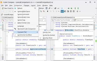 Code Compare screenshot 1