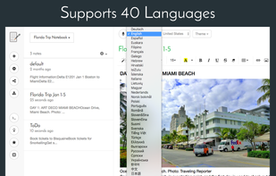 Dictanote screenshot 1