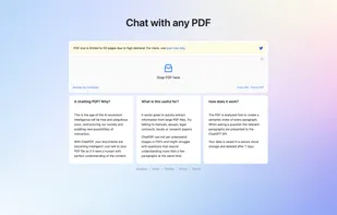 ChatPDF screenshot 1