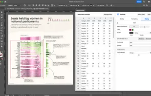 Datylon for Illustrator editing infographics