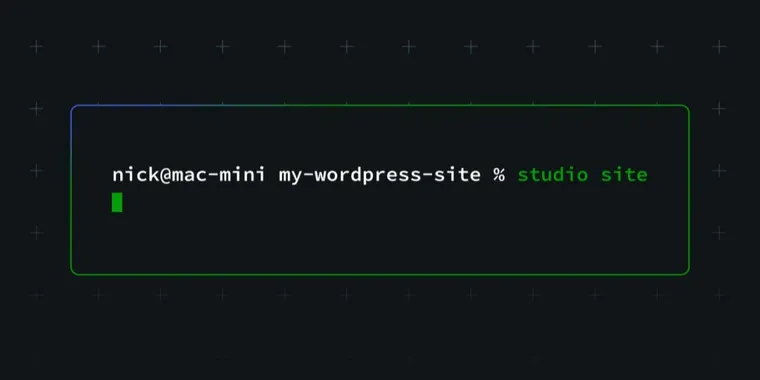WordPress Studio 1.7 enhances the CLI with local site management, authentification & more