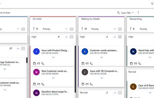 kanban view for Dynamics 365 CRM