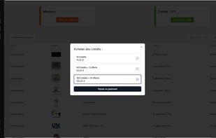 Choix des formules