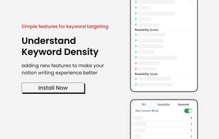 Keyword density