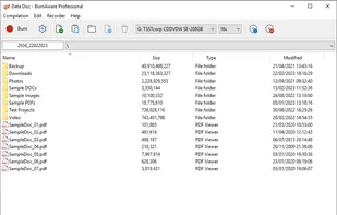 BurnAware screenshot 2