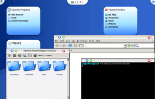 Symphony OS screenshot 1