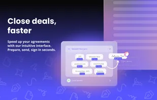 Drag and drop interface to place signature zones