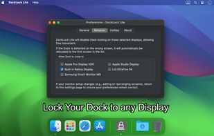 DockLock screenshot 2