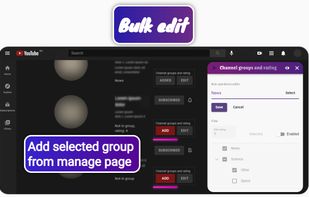 Channel Groups and Rating screenshot 3