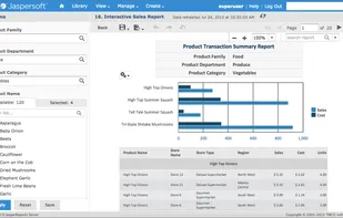 JasperReports screenshot 1