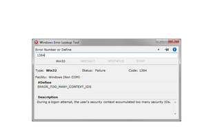 Windows Error Lookup Tool screenshot 1