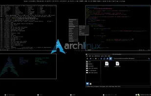 arch with openbox window manager