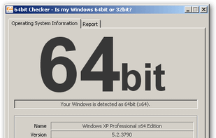 64bit Checker screenshot 1