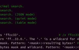 Detailed command help