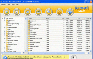 Kernel Recovery for Mac screenshot 2